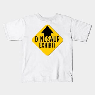Dinosaur Exhibit Grandparents Day Kids T-Shirt
